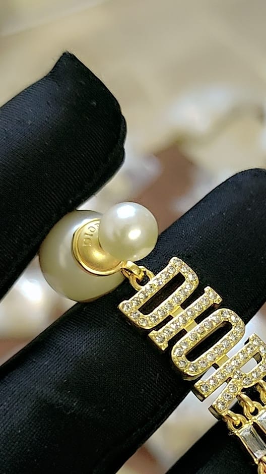 Dior-Inspired Chandelier Earrings